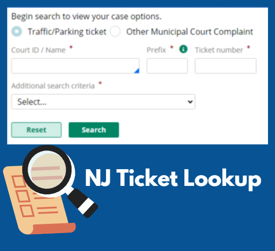 NJ Ticket Lookup