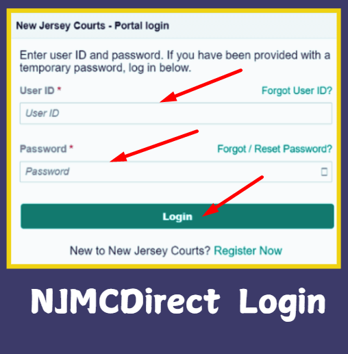 NJMCDirect Login